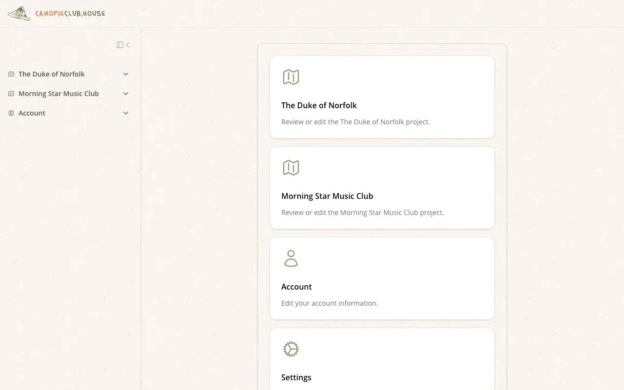 Canopie Club screenshot