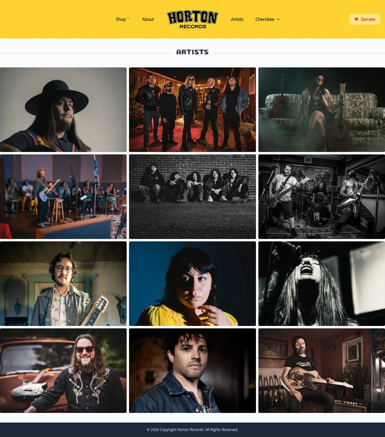 Horton Records screenshot