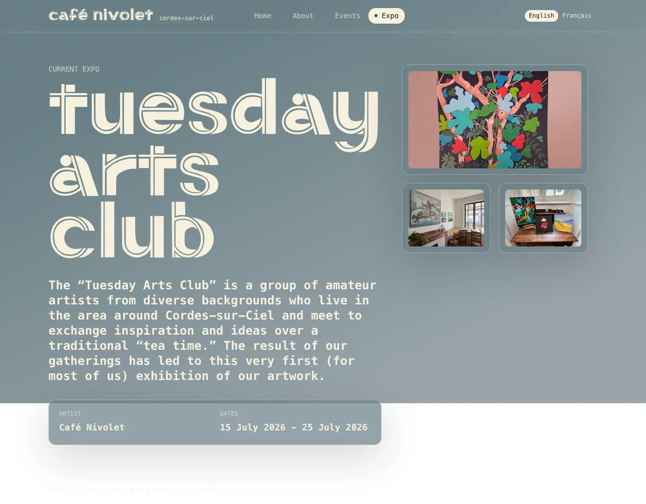 Café Nivolet screenshot